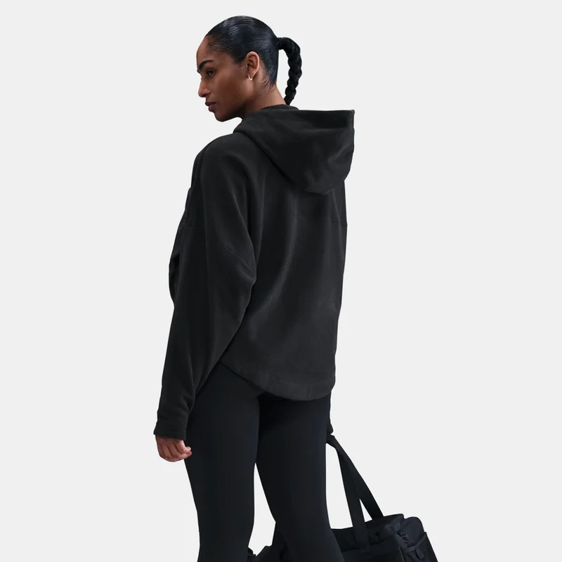 Nike Black Women's One Therma-FIT Full-Zip Top for Women | Best Price UAE